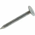 Grip-rite 11-GAUGE Electro-galvanized Steel Roofing 1" Nails (30-LBS) 1EGRFGBK. Fixed Price $24.95.