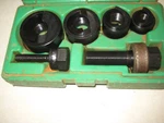 Greenlee 7235BB Slug Buster Knockout Punch Set Kit 1/2-1 1/4" Conduit. Fixed Price $50.00.