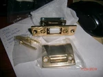 Ives RL30 US3 Forge Brass Roller Latch 1-1/4" W X 4-7/8" Strike Plate 90 Avail. Fixed Price $21.95.