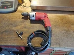 Milwaukee 0234-1 1/2 Inch Magnum Drill, 0-850 Rpm. Usa. Fixed Price $65.00.