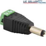 100 Pcs Male Dc Power Jack Adapter Plug 5.5MM X 2.1MM For Cctv Strip Light. Fixed Price $22.48.