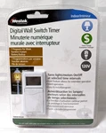 Digital Wall Switch Timer Electronic By Westek Nip Indoor Light 120V Home. Fixed Price $20.69.