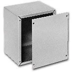 Bud Industries CU-728 Gray Steel Panel Mount Cabinet Compact Enclosure. Fixed Price $29.94.