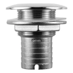 Attwood Stainless Steel Thru-hull Short Straight Barbed 1-1/2" Inner Diameter. Fixed Price $60.99.