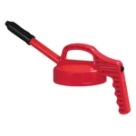 Oil Safe 100308 Stretch Spout Lid, W/0.5 In Outlet, Red. Fixed Price $65.19.