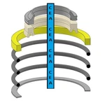 6661296 Steering Cylinder Seal Kit Fits Bobcat 2400 2410. Fixed Price $11.40.