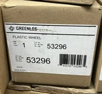 Greenlee Plastic Wheel 53296. Fixed Price $70.00.