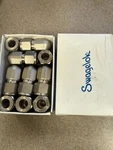 New Swagelok SS-810-9 Stainless Steel Union Elbow (lot Of 10). Fixed Price $245.98.