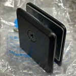 Crl Matte Black Beveled Edge Wall Mount Clamp BCU4MBL Frameless Shower. Fixed Price $16.99.