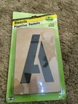 Hy-ko ST-6 6" Reusable Stencil Kit. Fixed Price $17.99.
