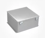 Hoffman A1212CH Junction Box Panel Mount Enclosure 12X12X6 NEMA12 Hinged. Fixed Price $198.00.