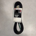 Utilitech Replacement Cord 10 Foot 15-AMP 14-GAUGE Black Indoor Workshop New. Fixed Price $9.60.
