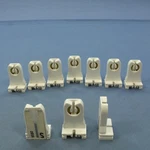 10 Leviton Fluorescent Lampholder Sockets T8 T12 Medium Bi-pin Shunted 23357. Fixed Price $31.34.