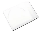 100G White Paper Sleeves Cd/dvd Window With Flap Lot. Fixed Price $1070.00.
