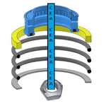 7137939 Lift Cylinder Seal Kit Fits Bobcat A300 S250 S300. Fixed Price $26.20.