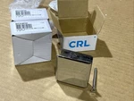 Crl BCU4CH Polish Chrome Beveled Hole-in-glass Clamp Wall Mnt Heavy-duty Qty 3. Fixed Price $45.00.