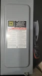 Square H361N 30 Amp 600 Vac/dc Pole Nema 20HP Fusible Safety Switch. Fixed Price $70.00.