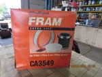Air Filter Fram CA3549 Nos(new Old Stock). Fixed Price $14.00.