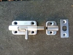Sugatsune Lamp BLS-90 Stainless Steel Barrel Bolt Spring Loaded 304 Satin. Fixed Price $38.00.
