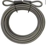 Master Lock 70D Braided Steel Looped End Coated Cable 30 Foot. Fixed Price $28.15.