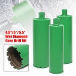 For Concrete Wet Drilling 1-1/4" Threads 5 Inch Diamond Core Bit Green. Fixed Price $56.06.