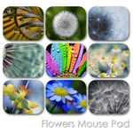 Flowers / Gardens Custom Made Mouse Pad (FR-04). Fixed Price $9.00.