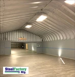 Steel Residential Metal Garage P20X30X12 Storage Building Kit American Made. Fixed Price $9750.00.