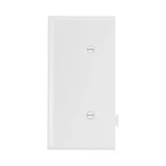 Eaton Wiring Devices STE14W - Wlplt Sectional Blank Poly Mid End Wh 1EA. Fixed Price $5.98.
