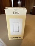 Lutron Diva Single-pole Preset Dimmer Switch, Ivory (DV-600P-IV 600W). Fixed Price $19.99.