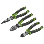 Pliers Set 3PC High Leverage Hi-vis Green Sealey AK8376HV New. Fixed Price $102.87.