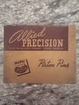 Vintage Nos Allied Precision Piston Pins PC-55 .005 Oversize Napa 6-CYLINDER Set. Fixed Price $17.99.