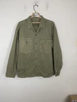 American Eagle Mens Shirt Jacket Large Green AE-77 Utility Military. Fixed Price $38.56.