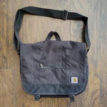 Carhartt Messenger Bag Black Shoulder Work School Adjustable. Fixed Price $24.99.