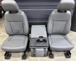 23-25 Ford F250-F550 Super Duty Front Vinyl Gray Bucket Seats New Take Off. Fixed Price $900.55.