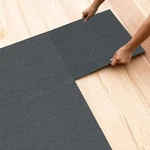 8PCS Grey Carpet Tile, X12" Peel And Stick Square Home Indoor/o. Fixed Price $13.99.