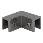 Crl Polished Chrome 90 Sleeve Over Glass Clamp Heavy Duty Secure Fit Angle. Fixed Price $23.94.