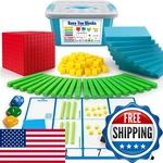 Juggpeng Base Ten For Math, Place Value Blocks, 10 Manipulative. Fixed Price $40.10.