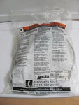 New Miller 907NLS Sofstop 6' Wire Rope Lanyard Vinyl Coat With 2 Snap Hooks Ft. Fixed Price $42.72.