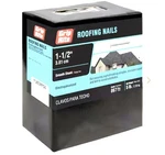 (5 Lbs) Grip Rite 1-1/2" Electro Galvanized Roofing Nails 112EGRFG5. Fixed Price $12.59.