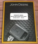 John Deere 329E & 333E Skid Steer Loader Owners Operators Manual - OMT306304. Fixed Price $60.45.