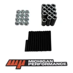 Exhaust Manifold Hardware Kit With Spacers Fits Cat 3406B 4S6137 1083612. Fixed Price $104.49.