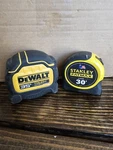 Dewalt And Stanley Tape Measures. Fixed Price $45.00.