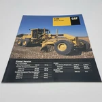 2003 Caterpillar 12H Motor Grader Brochure. Fixed Price $8.24.
