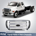 2004-2015 Ford F-650 F-750 Chassis Front Grille Chrome Assembly. Fixed Price $799.00.