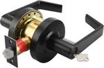 Matte Black Heavy-duty Ada Commercial Door Lever Lock Grade 2. Fixed Price $216.99.