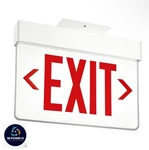 Lithonia Lrp Rw 120/277 Led Edge Exit Sign White Housing Single Face. Fixed Price $200.00.