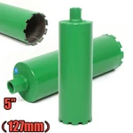 For Concrete Wet Drilling 1-1/4" Threads 5INCH Diamond Core Bit Green. Fixed Price $56.63.