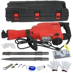 2200W Heavy Duty Electric Demolition Jack Hammer Concrete Breaker W/case, Gloves. Fixed Price $124.19.