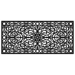 Calloway Mills 900222248 Gatsby Rubber Doormat, 22" X 48", Black. Fixed Price $43.90.