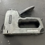 Stanley Aircraft Aluminum Gun TR250 Heavy Duty Stapler Works Well. Fixed Price $17.79.